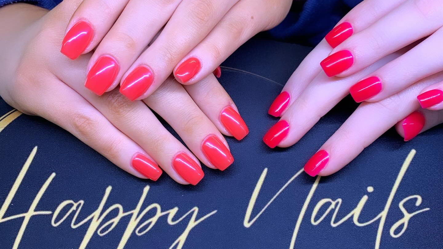 HAPPY NAILS ROCK HILL logo